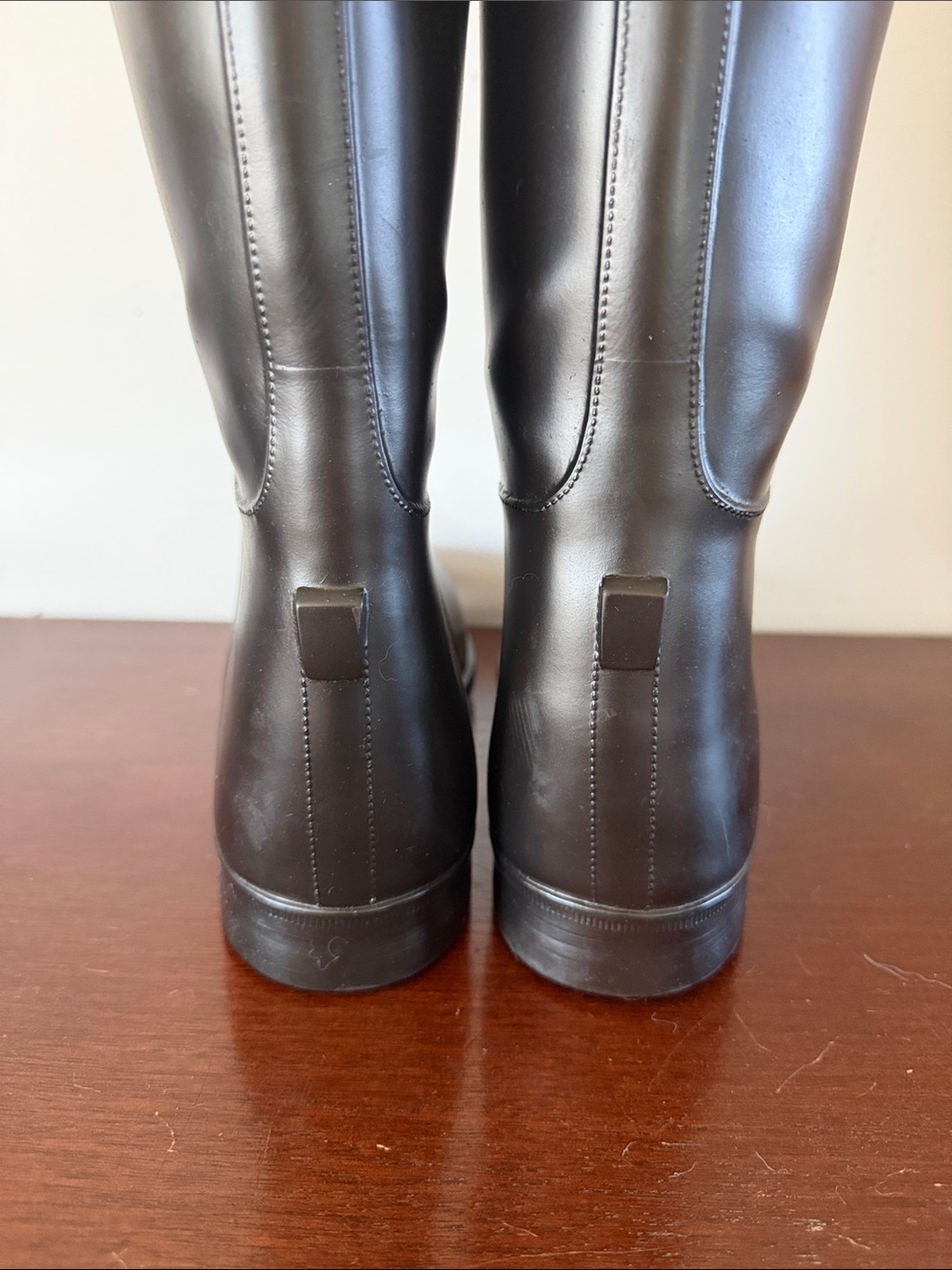 AIGLE Coupe Saumer Jumping Horseback Riding Boots Equestrian France Rubber US 10 - Picture 10 of 16